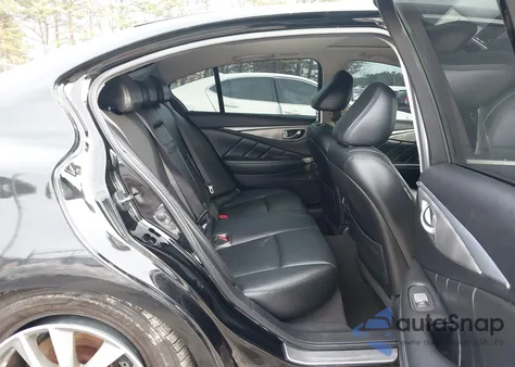 2014 Infiniti Q50 Premium from USA, damaged, VIN JN1BV7AR1EM696192